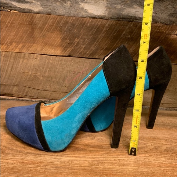 BCBG Suede Heels- Multi Color - Picture 6 of 8